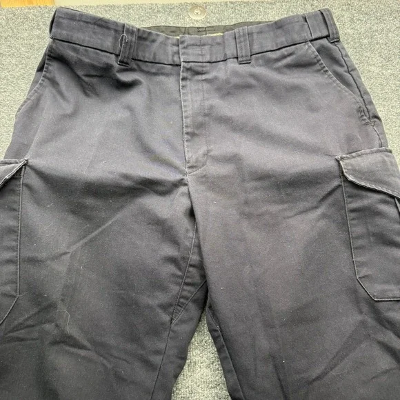 Horace Small Cargo Pants Men's Size 38R Navy Blue Work Uniform Duty - Picture 9 of 12